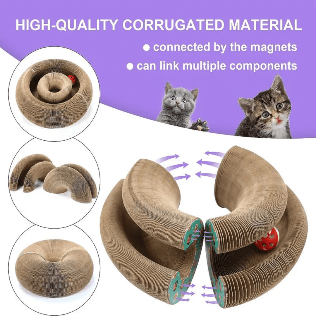 🐱Magic Foldable Scratcher & Cat Bed🛌 - Buy 2 & Save 20% - ONLY TODAY