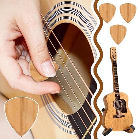 ⏰LAST DAY 59% OFF🎁Wooden Acoustic Guitar Pick Box🎸