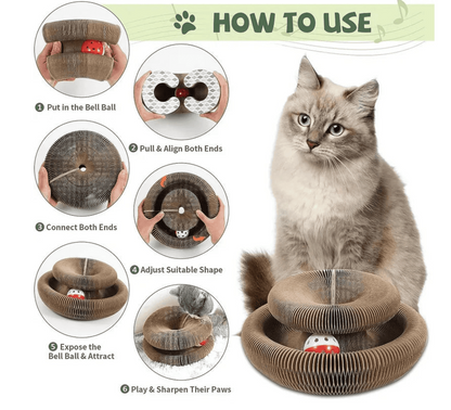 🐱Magic Foldable Scratcher & Cat Bed🛌 - Buy 2 & Save 20% - ONLY TODAY