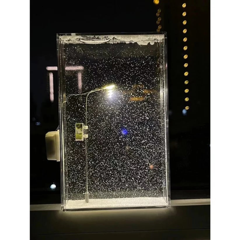 🔥LAST DAY 49% OFF-Handmade DIY Snow Scenery Night Light