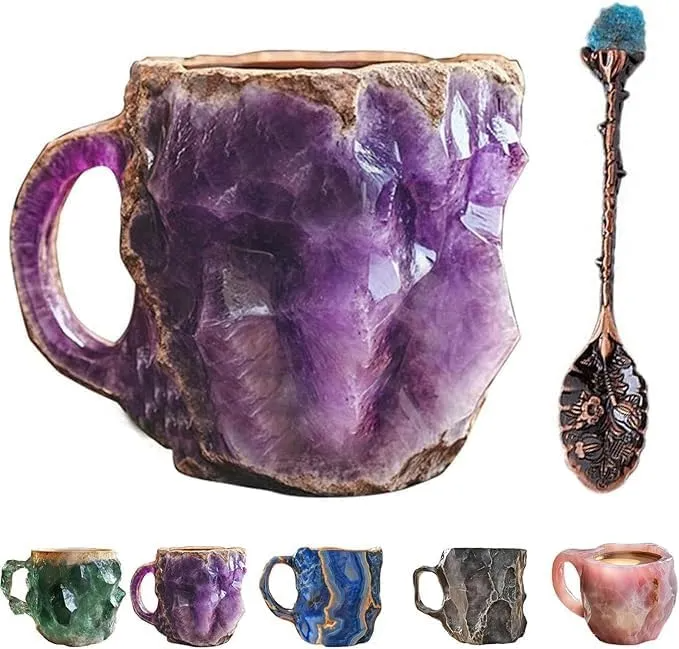 Last 4 hours 57% OFF - 2024 New Mineral Crystal Coffee Mugs - 🎁Buy 2 Free Shipping