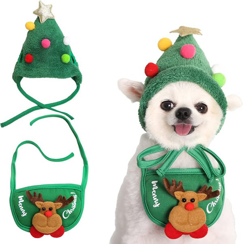 🎅Christmas Sale 49% OFF🎄🔥 Adorable Christmas Tree Pom-Pom Hat🎁