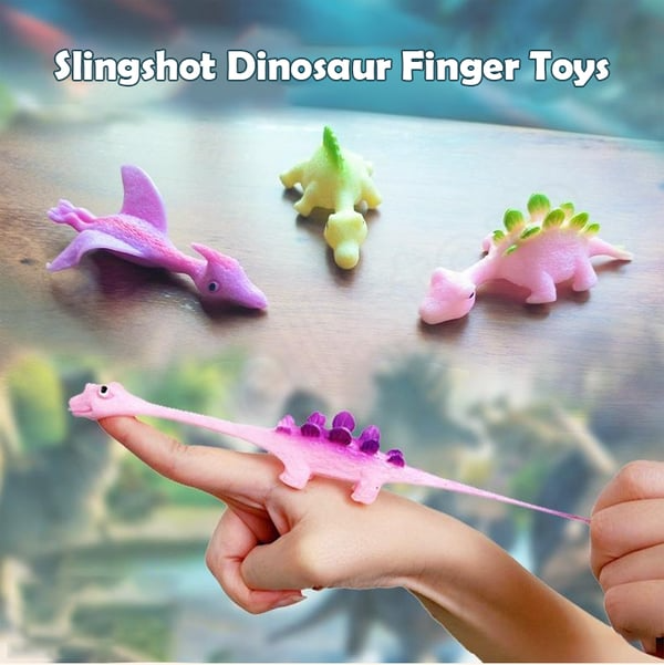 🌲EARLY CHRISTMAS SALE - Fun Slingshot Dinosaur Finger Toys - Best Seller🔥BUY 3 GET 2 FREE(25 PCS)