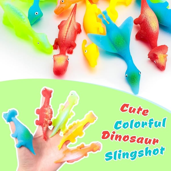 🌲EARLY CHRISTMAS SALE - Fun Slingshot Dinosaur Finger Toys - Best Seller🔥BUY 3 GET 2 FREE(25 PCS)