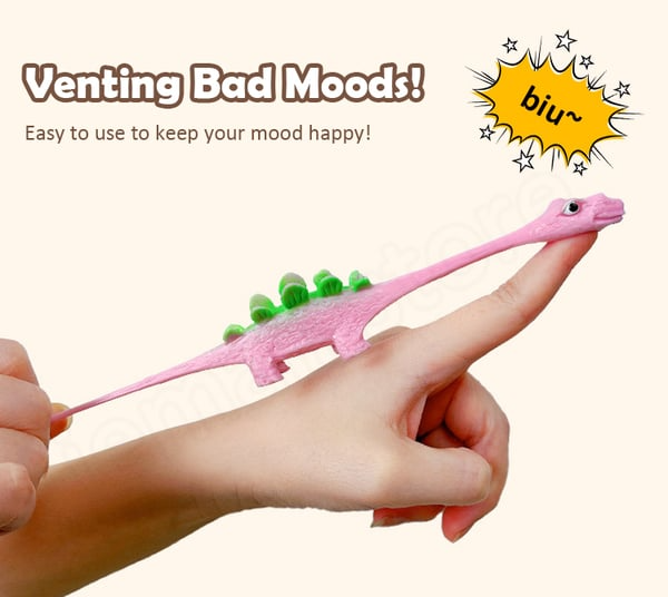 🌲EARLY CHRISTMAS SALE - Fun Slingshot Dinosaur Finger Toys - Best Seller🔥BUY 3 GET 2 FREE(25 PCS)