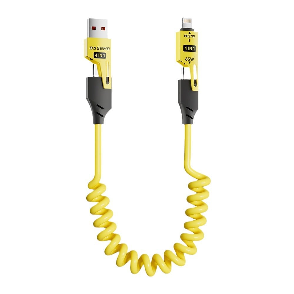 🔥Christmas Hot Sale-🔥4 in 1 Spring Fast Charging Cable