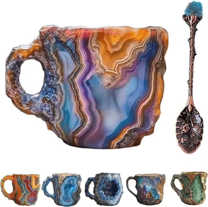 Last 4 hours 57% OFF - 2024 New Mineral Crystal Coffee Mugs - 🎁Buy 2 Free Shipping