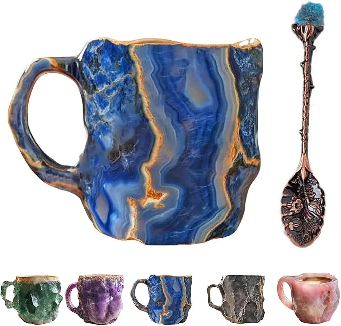 Last 4 hours 57% OFF - 2024 New Mineral Crystal Coffee Mugs - 🎁Buy 2 Free Shipping