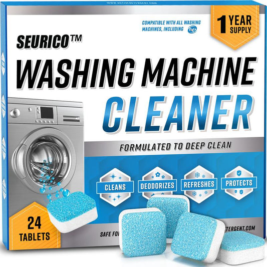 Washing Machine Cleaner Descaler - Clean Inside Drum and Laundry Tub Seal