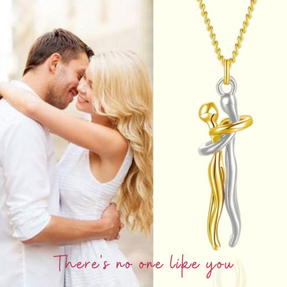 🎉Buy One Get One Free🎁 - Passionate Embrace Couple Necklace