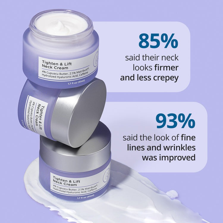 Natural™ Tighten & Lift Firming Neck Cream for Crepey Skin