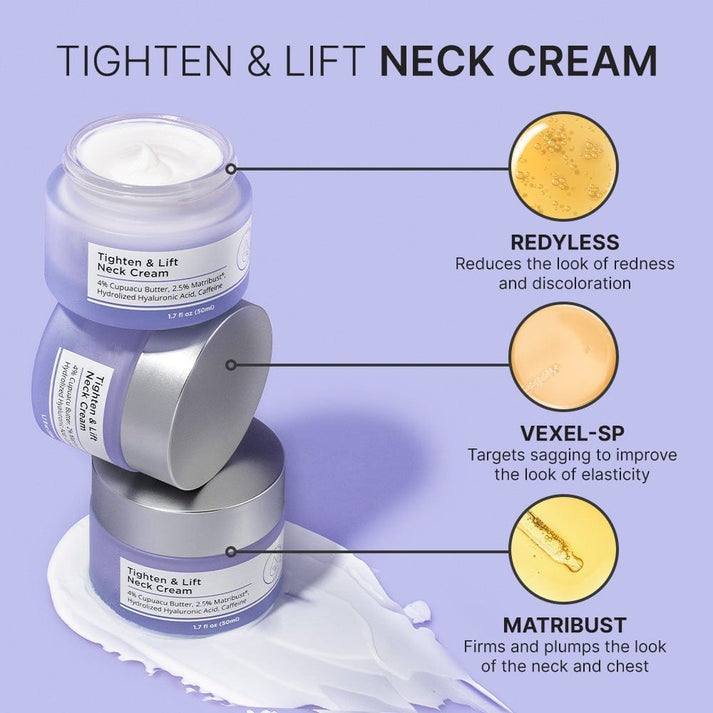 Natural™ Tighten & Lift Firming Neck Cream for Crepey Skin