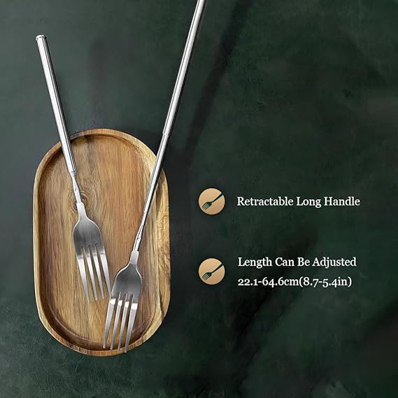 🔥Last Day 49% OFF🔥 - Extendable Fork & Spoon - Make Joking Even More Fun!