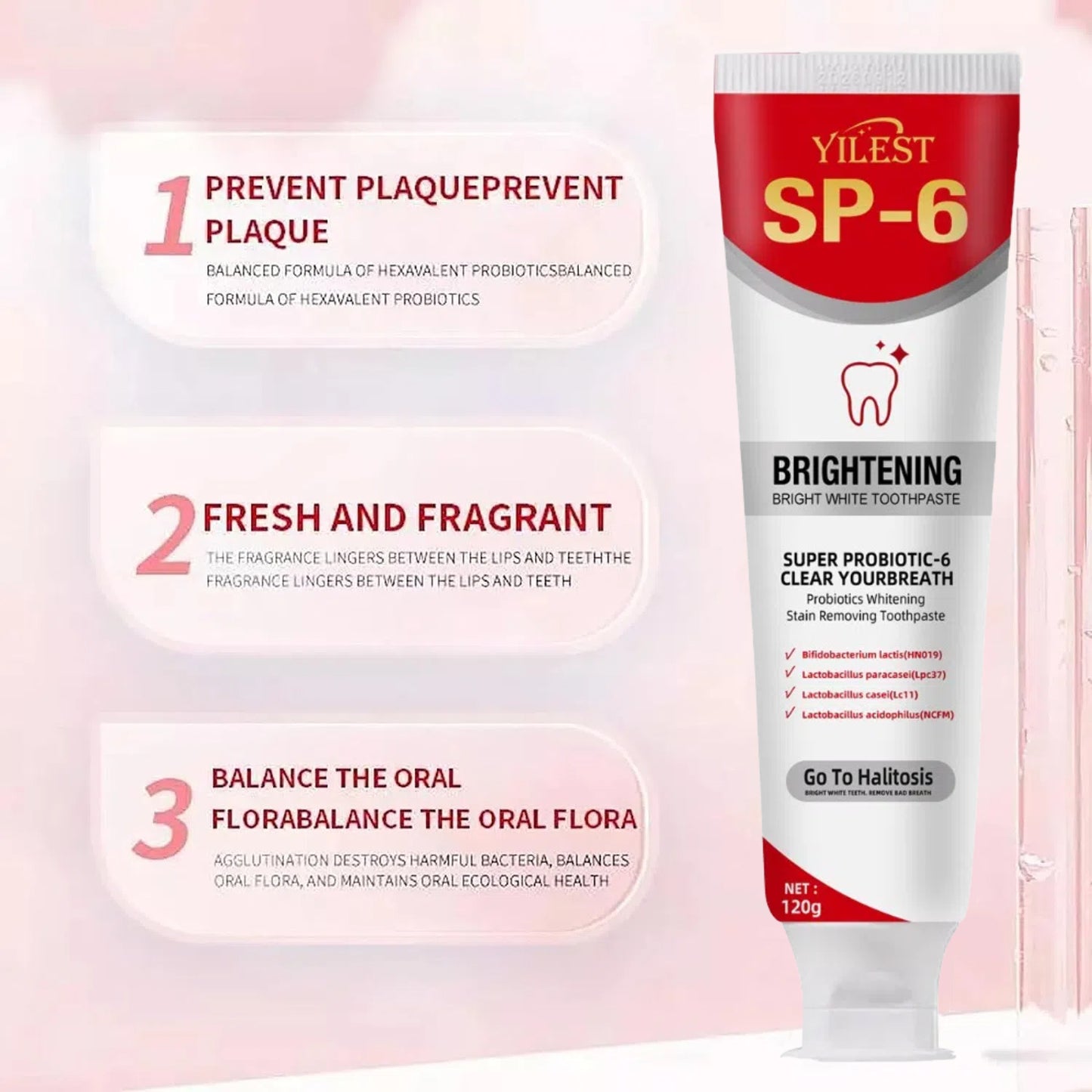 🔥SP-6 Toothpaste Oral Health Management, Fresh Breath