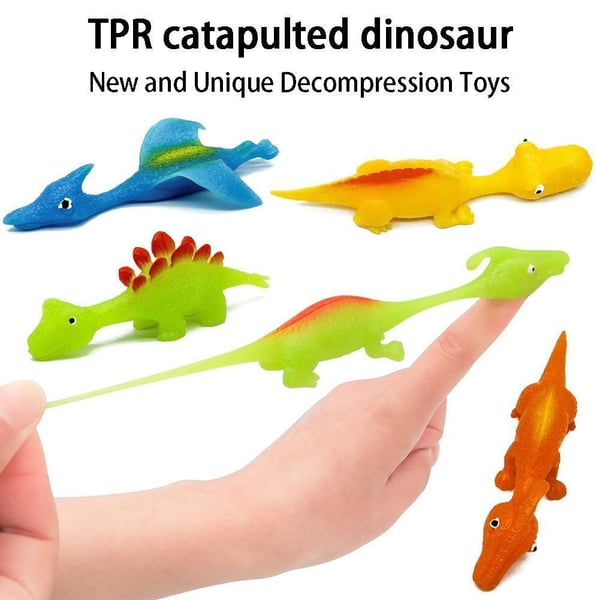 🌲EARLY CHRISTMAS SALE - Fun Slingshot Dinosaur Finger Toys - Best Seller🔥BUY 3 GET 2 FREE(25 PCS)